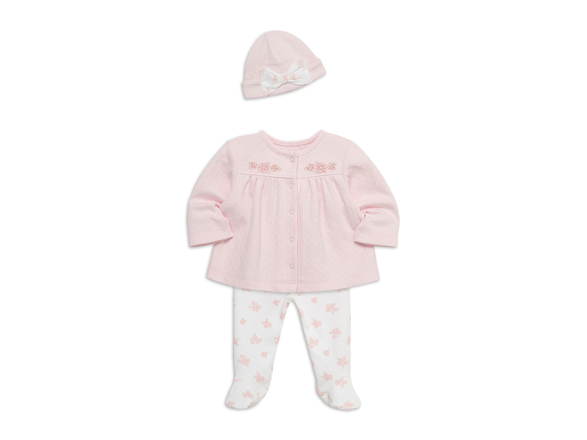Girls' Dainty Cardigan & Hat Set - Baby - Image 1