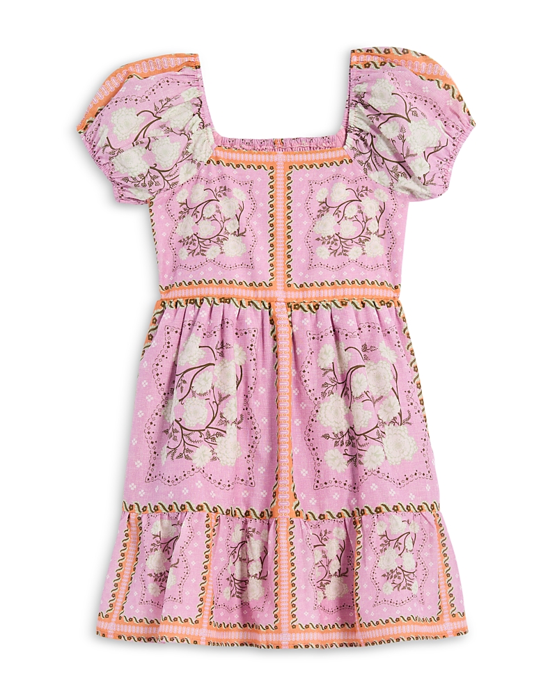 Aqua x Agua Bendita Girls' Short Sleeved Dress, Little Kid, Big Kid - Exclusive