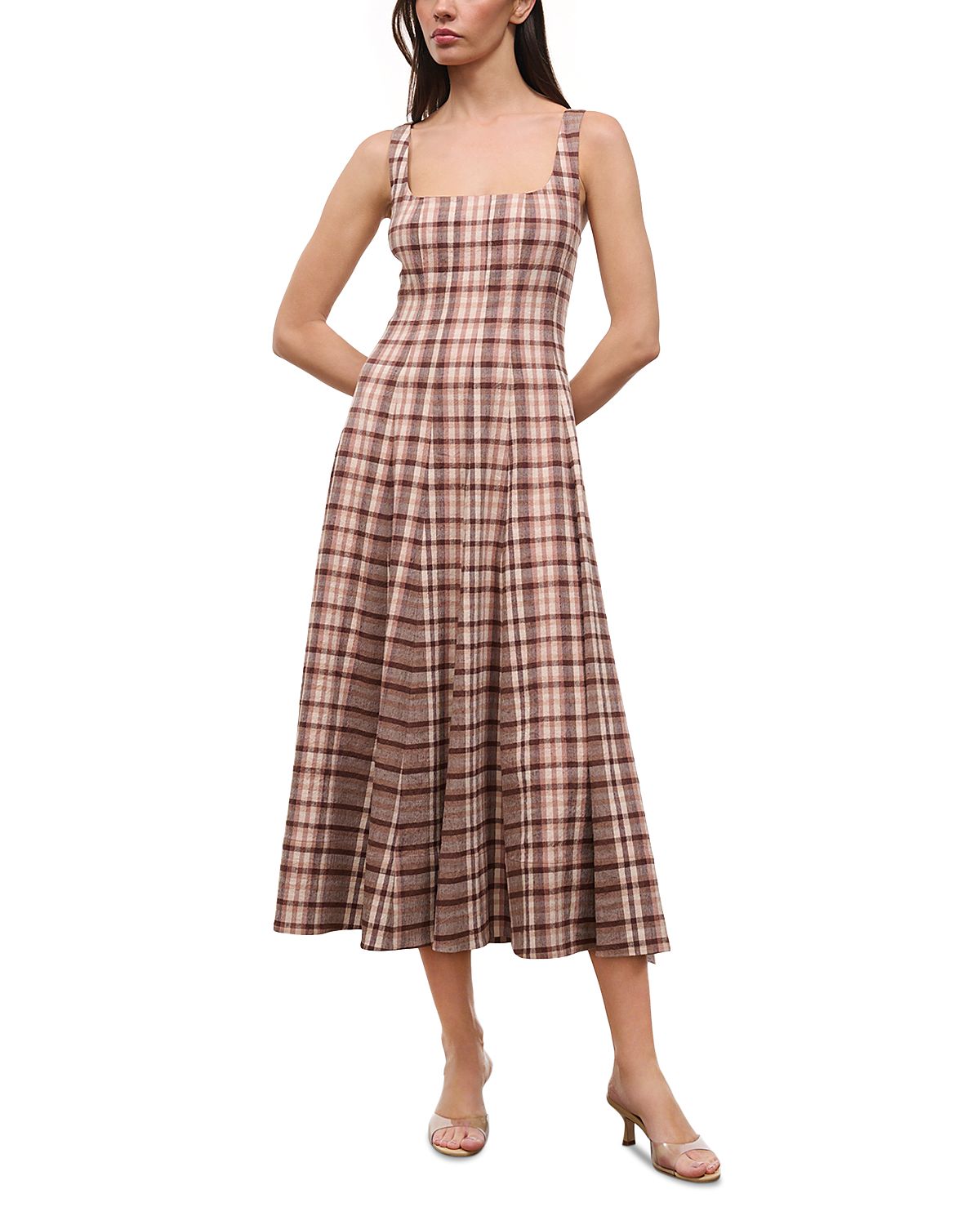 Staud Wells Midi Dress
