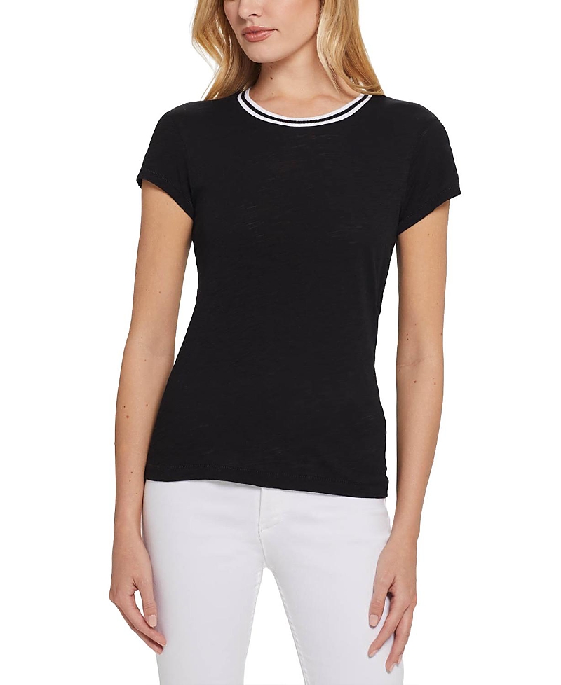Goldie Lewinter Tipped Ringer Tee