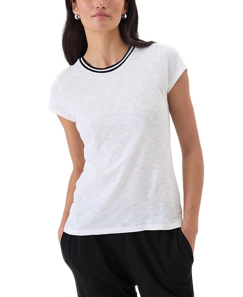 Goldie Lewinter Tipped Ringer Tee