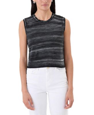 Cabana Stripe Crop Tank