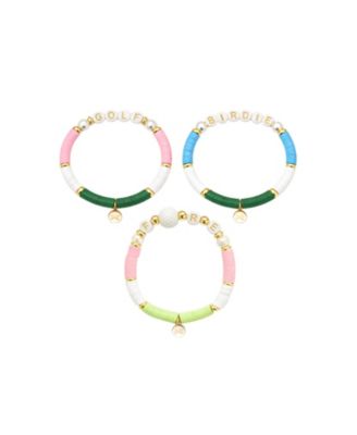  Girls' Golf Lovers Bracelet Set