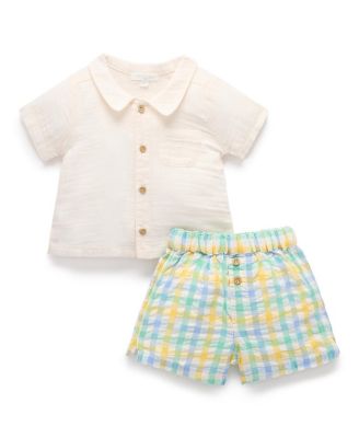  Boys' Check Set - Baby