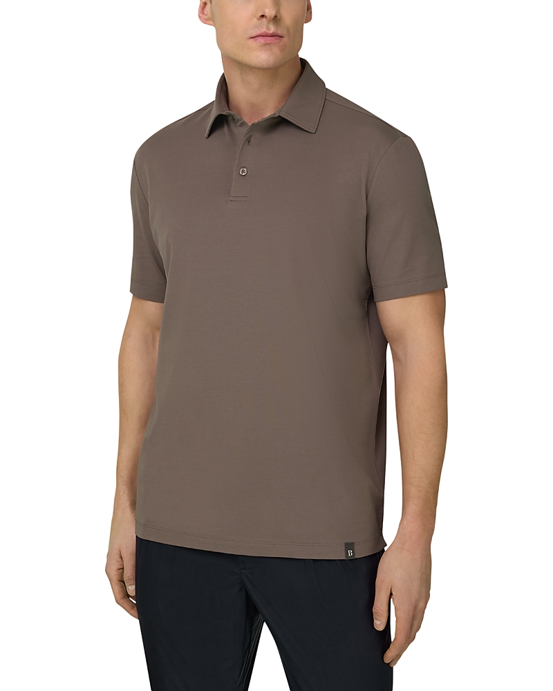 Boggi Milano Polo Shirt in Stretch Pima Cotton