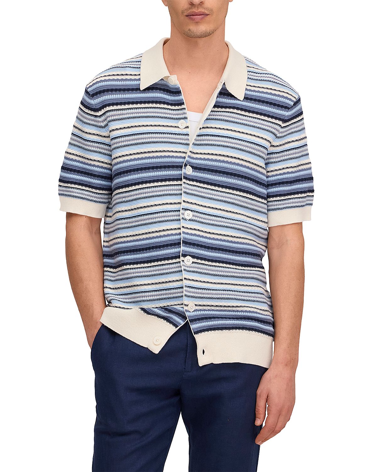 NN07 Nolan Polo Cardigan