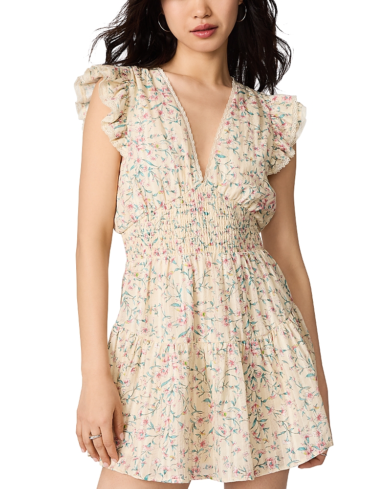 Steve Madden Lucienne Smocked Waist Dress