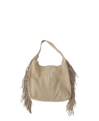  Suede Fringe Bag