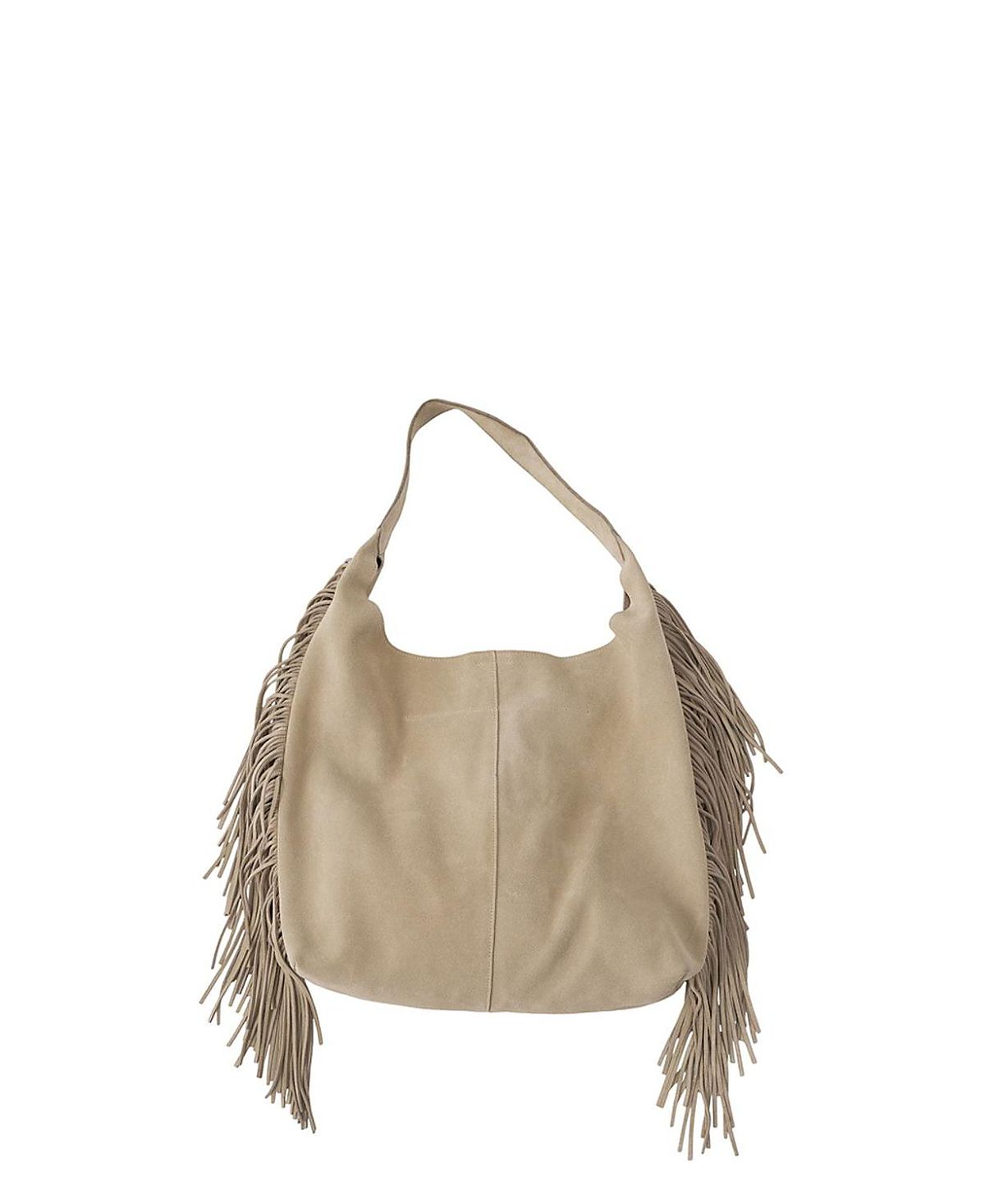 Elle Collection Suede Fringe Bag