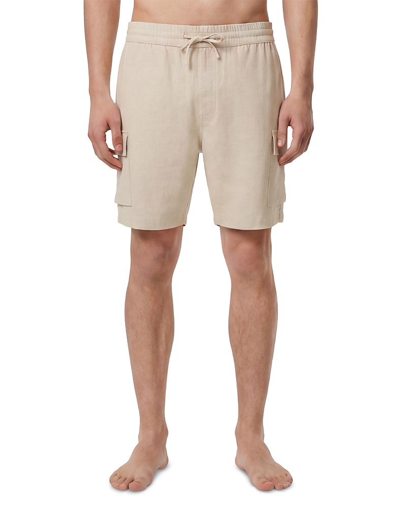Onia 7 Stretch Linen Cargo Shorts