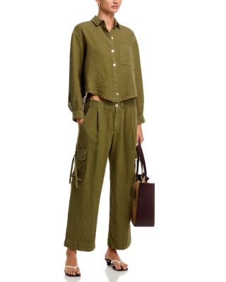 Boxy Shirt & Cargo Ties Pants