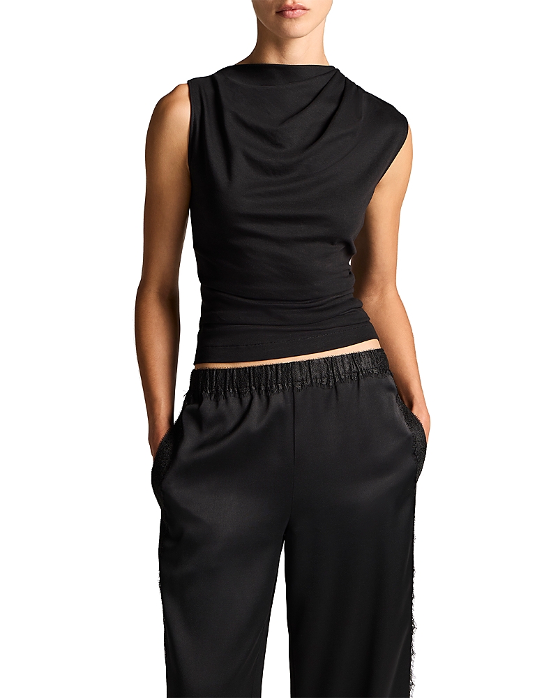 Vince Sleeveless Drape Top