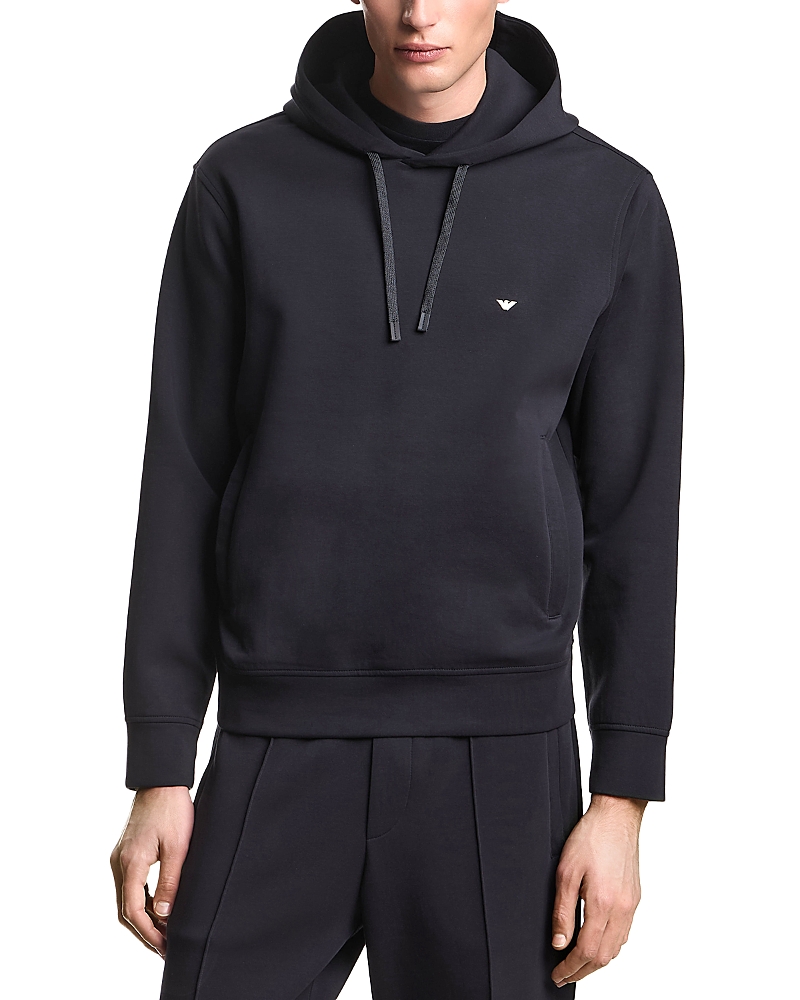 Emporio Armani Essential Double Jersey Hooded Sweatshirt