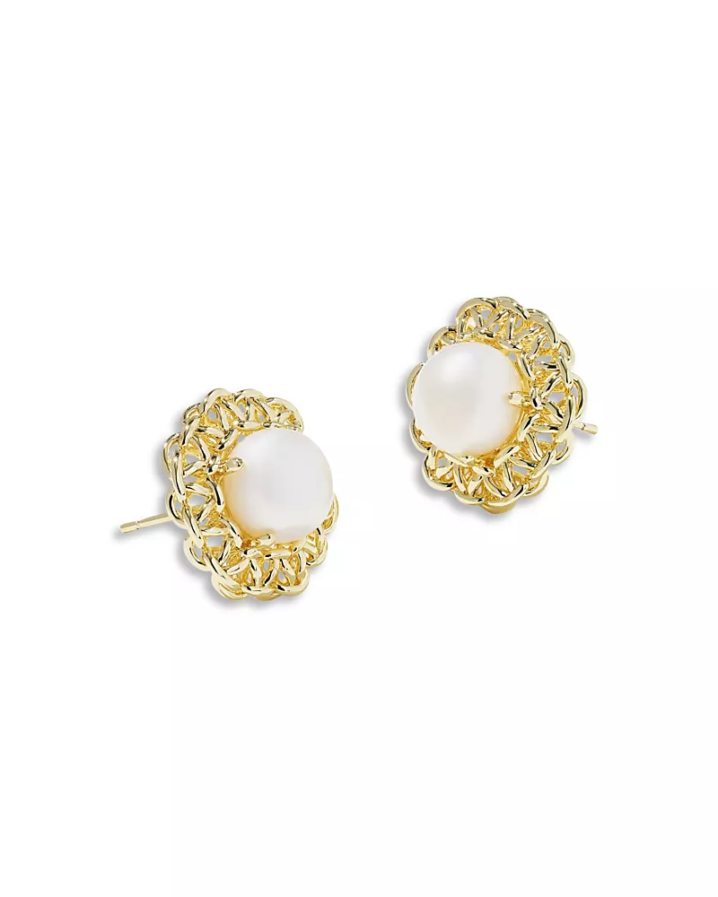 Kendra Scott Gabriella Pearl Stud Earrings