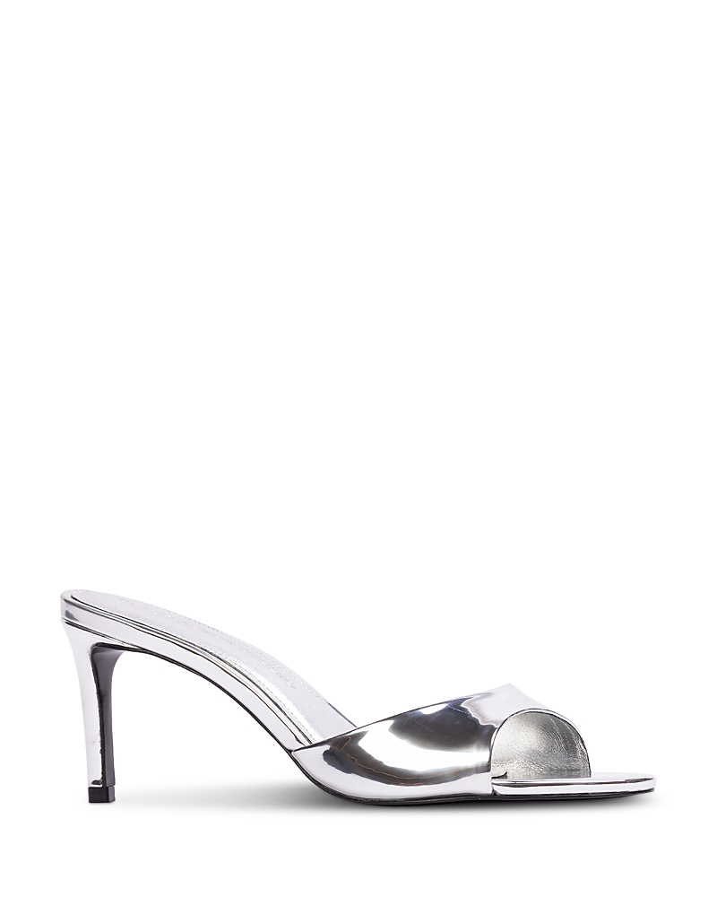 Black Suede Studio Women's Freddie 65 Mule Sandals