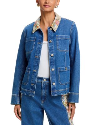 Dalton Jean Jacket in Saphire