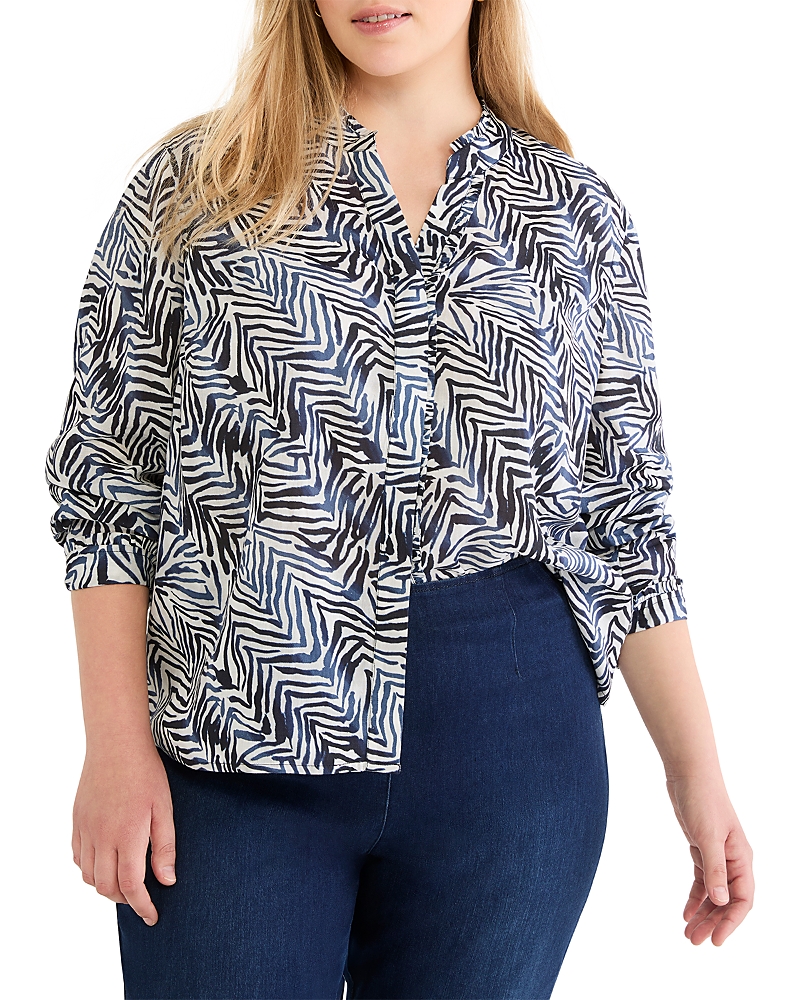 Nic+Zoe Plus Inked Lines Shirt