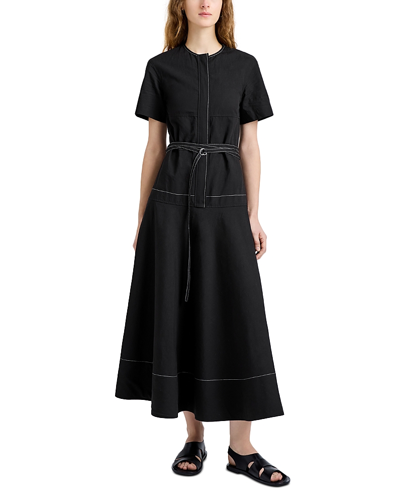 Proenza Schouler White Label Elizabeth Belted Dress