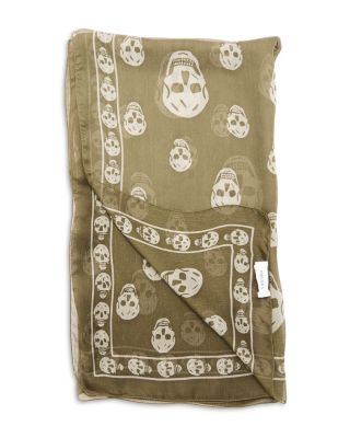 Skull Silk Scarf