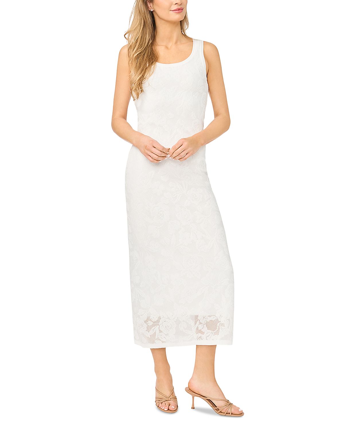 Ted Baker Gloria Sheer Rose Jacquard Dress