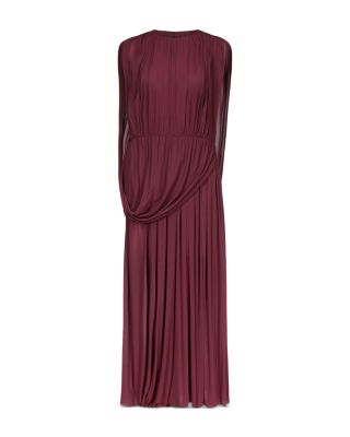 Kahlo Asymmetric Draped Loop Jersey Dress