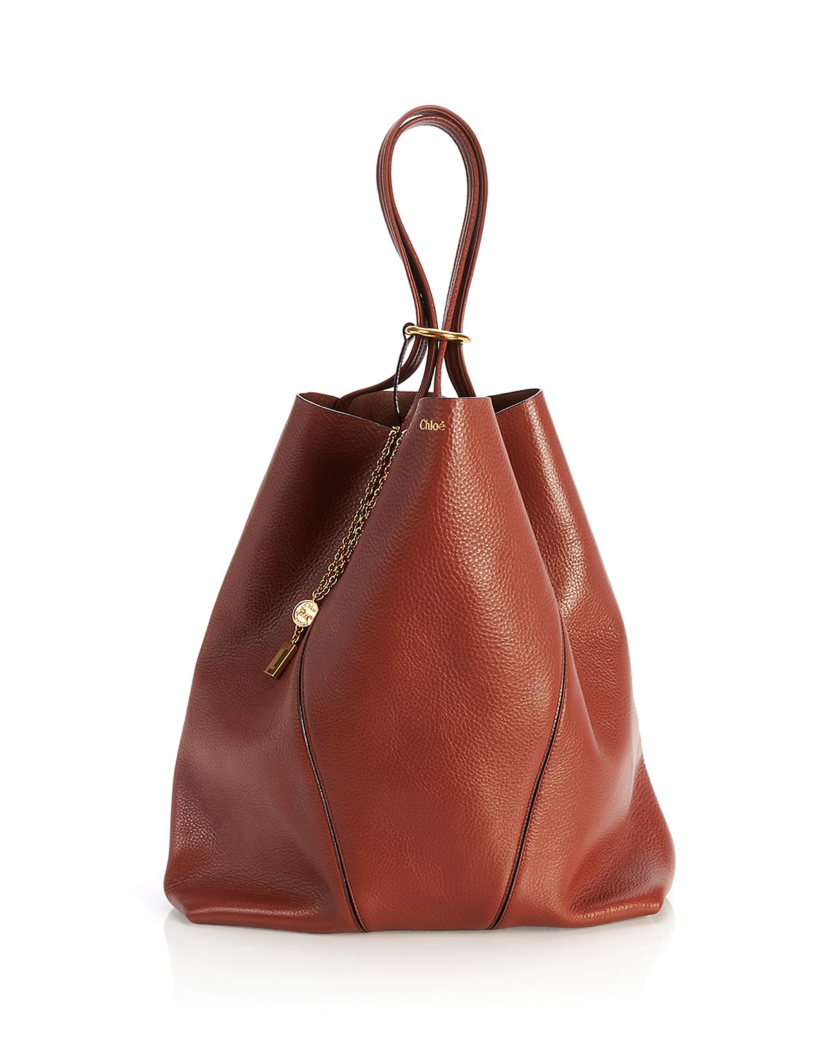 Chloe Spin Large Leather Tote