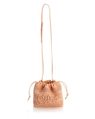 Summer Banana Mini Raffia Shoudler Bag