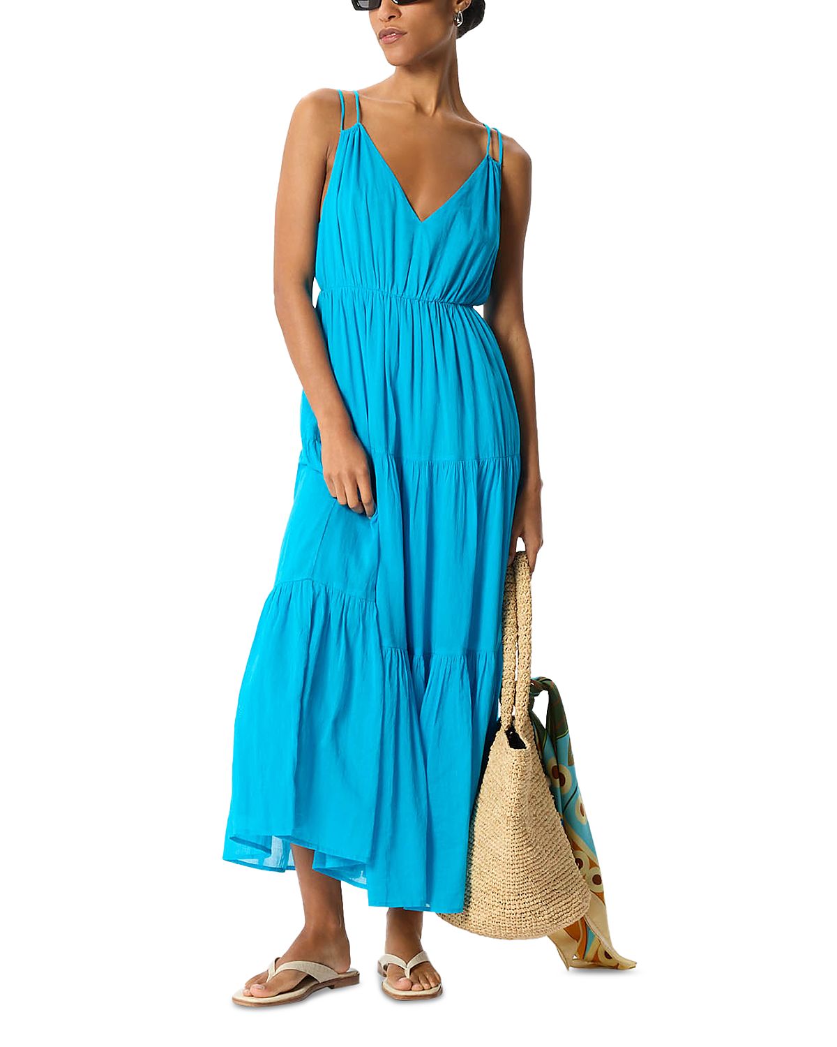 Whistles V Neck Maxi Sundress