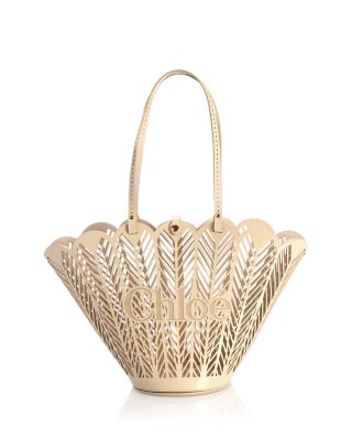Soleil Leather Basket Tote