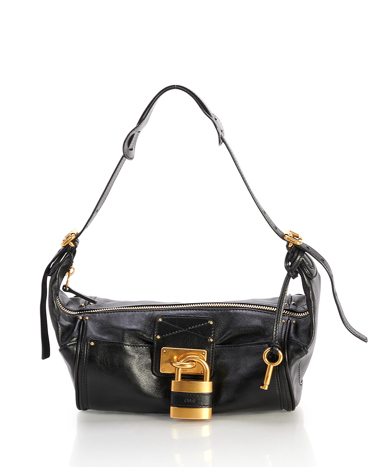 Chloe Paddington Leather Shoulder Bag