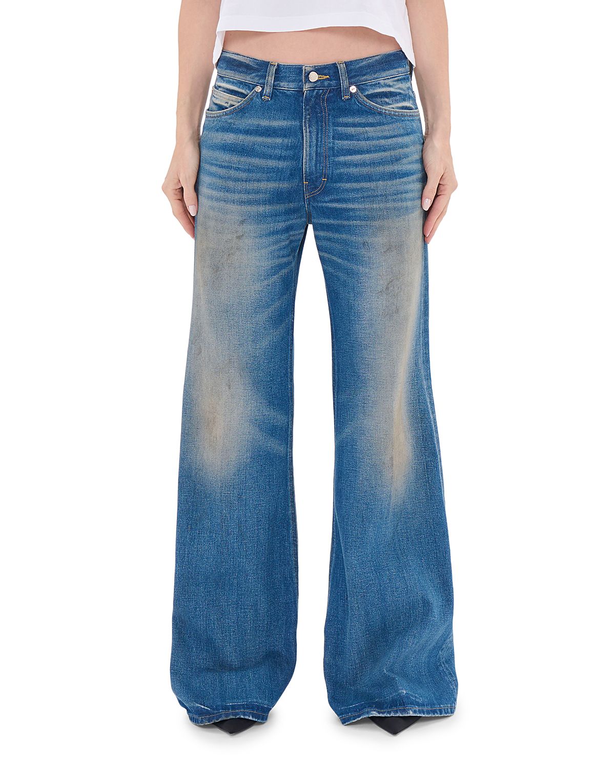 Haikure Clara Mid Rise Relaxed Jeans