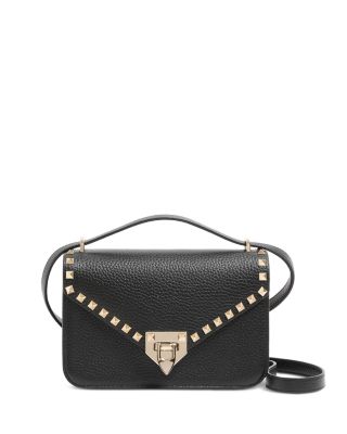 Rockstud Small Leather Shoulder Bag