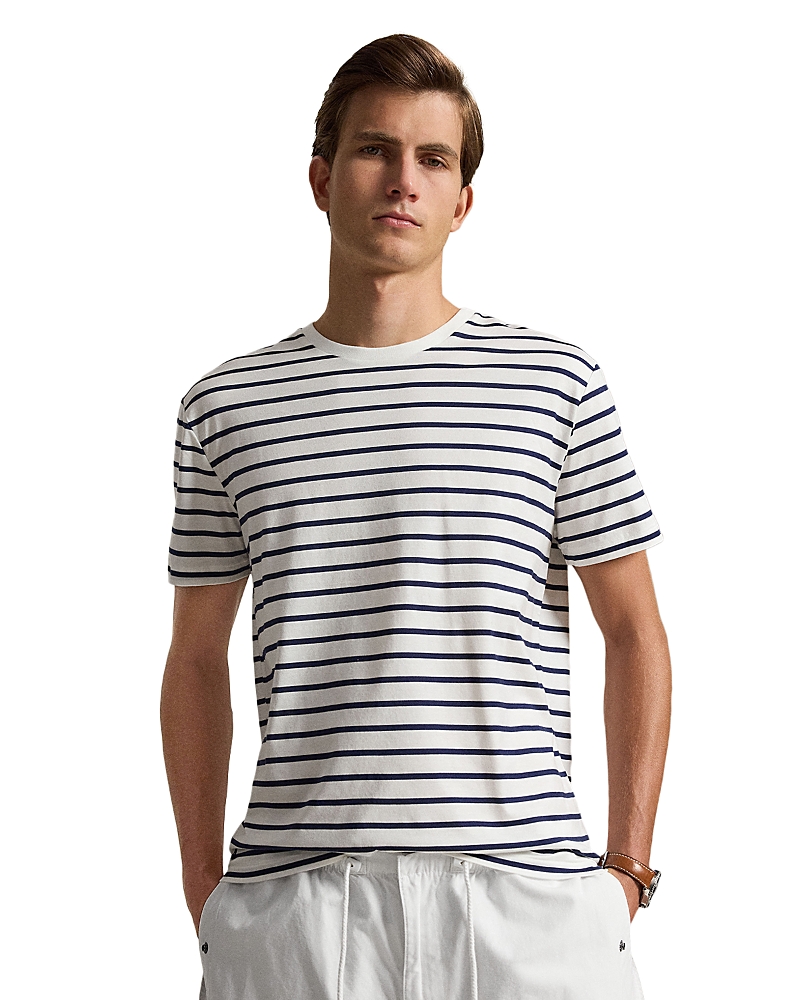 Polo Ralph Lauren Standard Fit Stripe Lisle T-Shirt