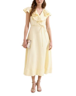 Petites Matilda Yellow Dress