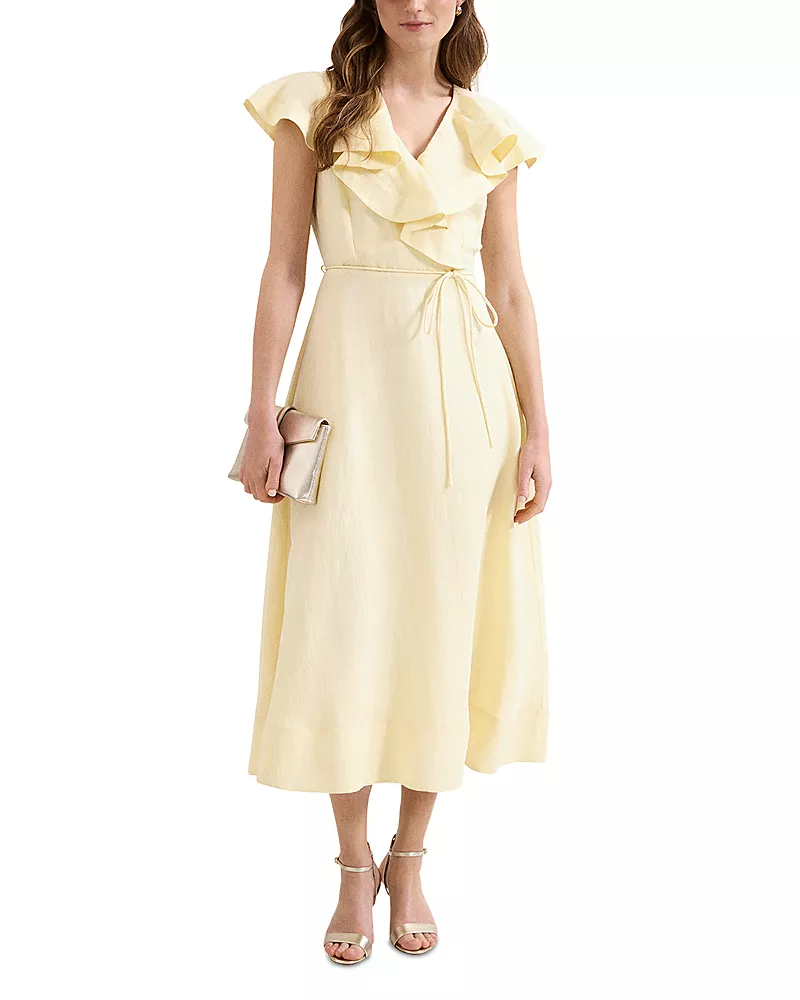 Phase Eight Petites Matilda Yellow Dress