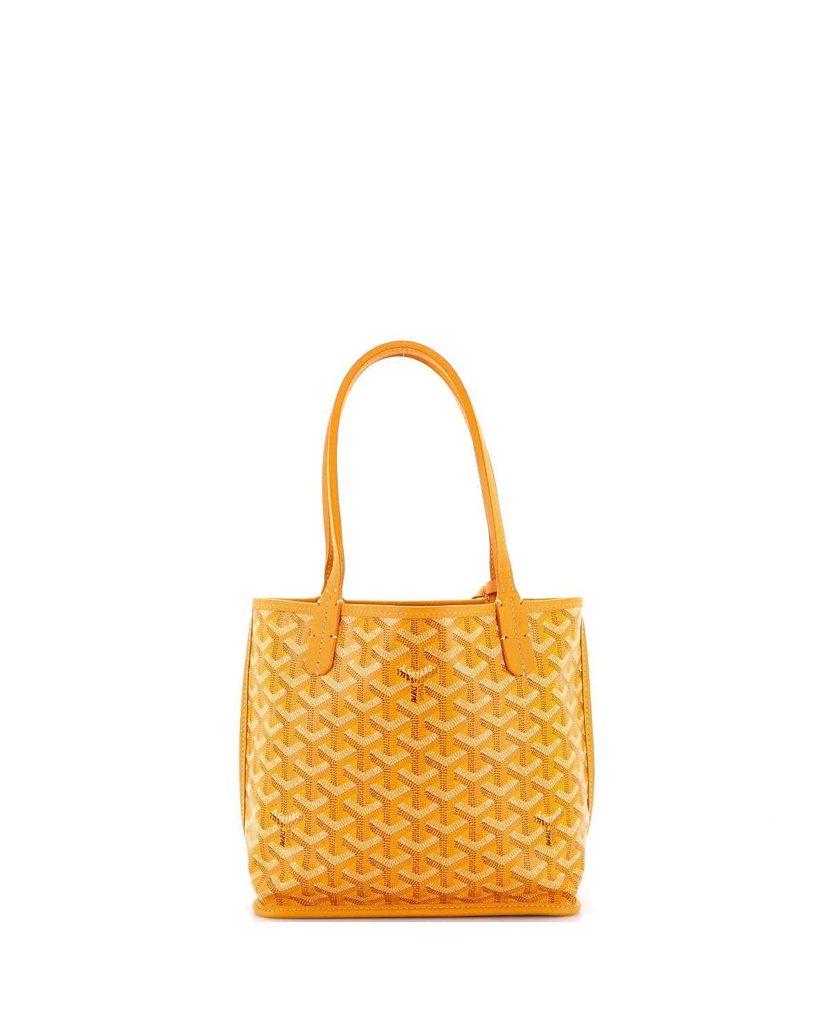 Pre-Owned Goyard Mini Anjou Reversible Tote Coated Canvas