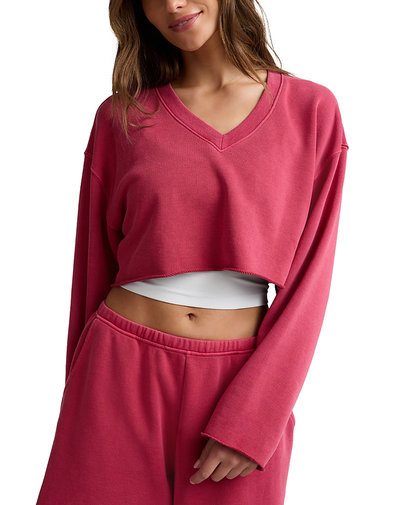 Beyond Yoga Fade Out Cropped Long Sleeve Sweatshirt