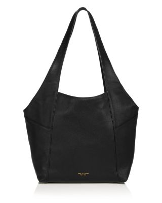 Brayton Small Leather Shopper Tote