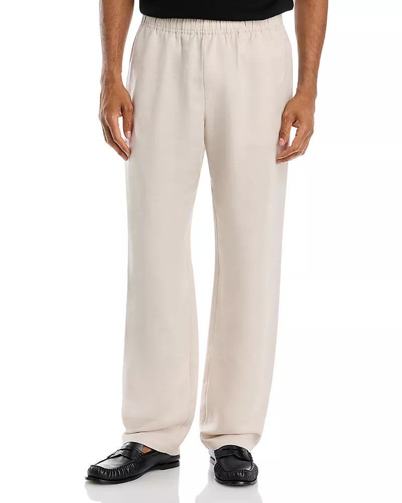 Auto-reply Pull On Linen Pants