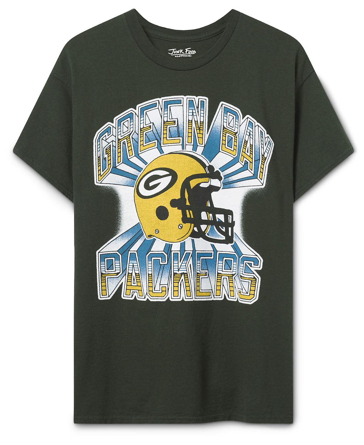 Junk Food Clothing Unisex Green Bay Packers Heroic Tee