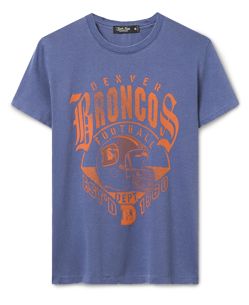Junk Food Clothing Women's Denver Broncos Gridiron Vintage Tee
