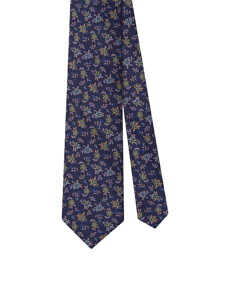 Robert Talbott Flowers Ribbed Silk Best of Class Necktie · OS