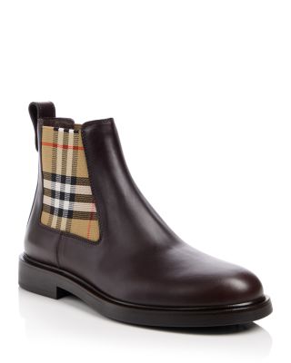 Men's Pembroke Check Chelsea Boots