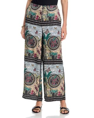 Pull On Wide Leg Pants