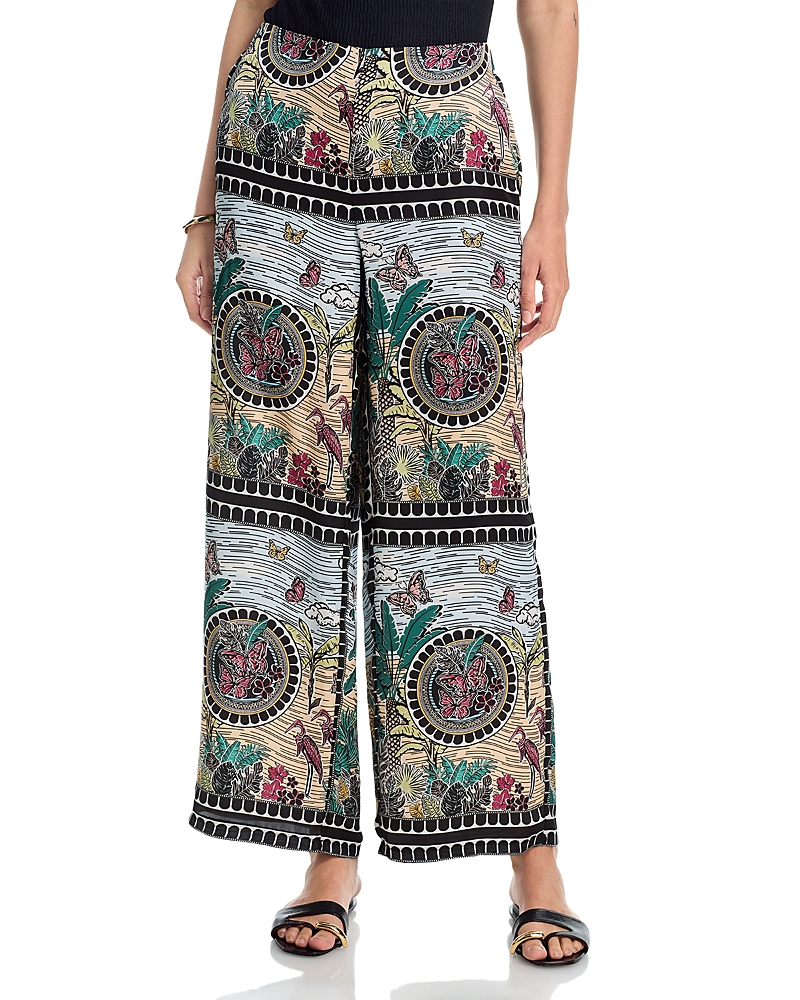 T Tahari Pull On Wide Leg Pants