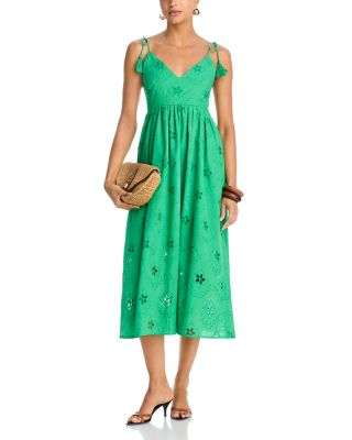 dark green beach dress KissProm main image 1
