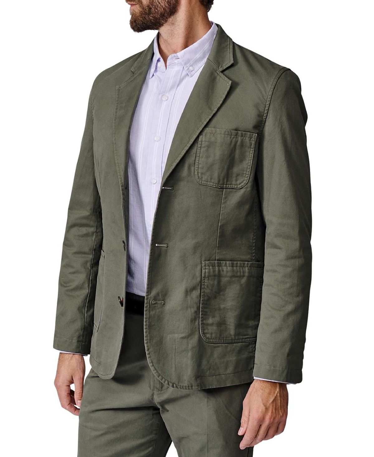 Aubin Mareham Patch Pocket Blazer