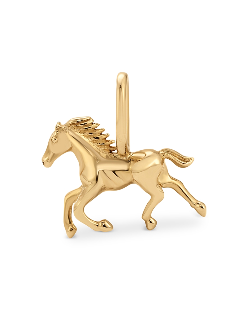 Adina Reyter 10K & 14K Yellow Gold Pony Up Mini Charm Pendant Necklace, 15