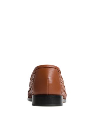 Bottega Veneta Men's Intrecciato Lenzio Loafers | Bloomingdale's Men