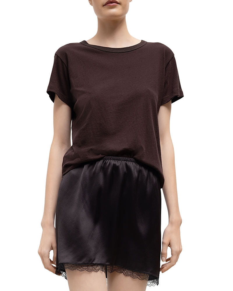 Leset Barb Lace Mini Skirt